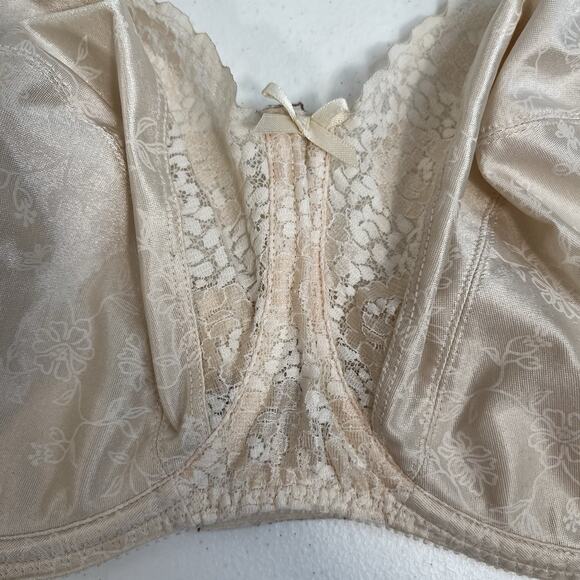 Playtex 40DD Bra Secrets Lifts & Supports Underwire Unlined Full Coverage 4422 - Picture 4 of 13